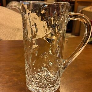 Crystal pitcher